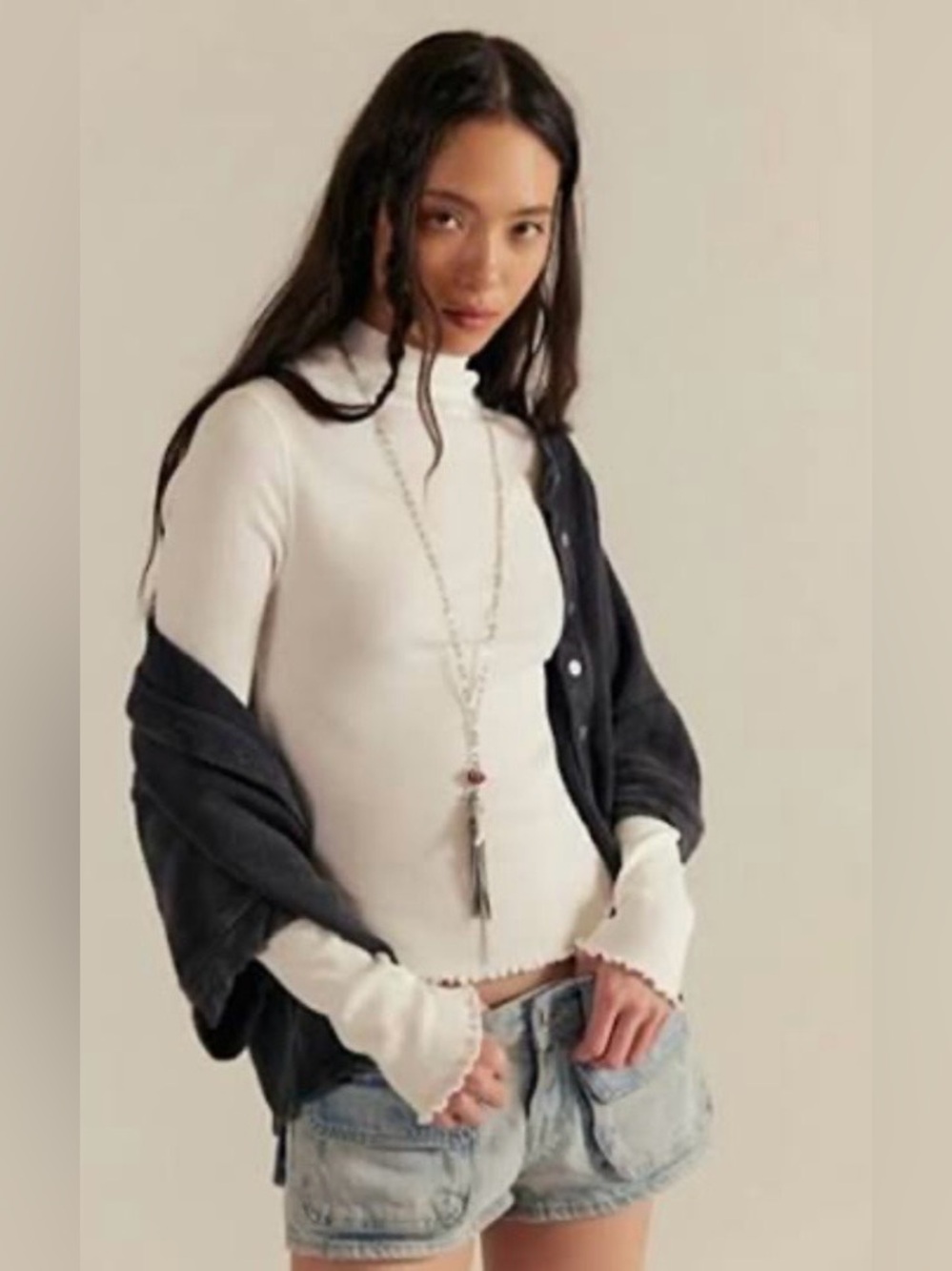 NWT Free People Aria Turtleneck